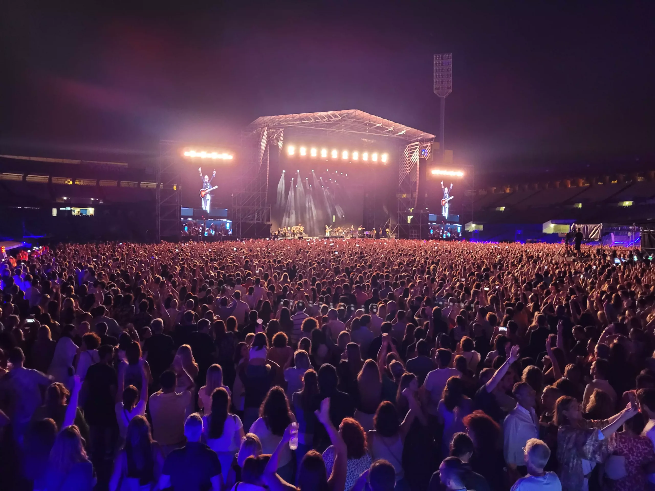 Concierto Alejandro Sanz en la Romareda