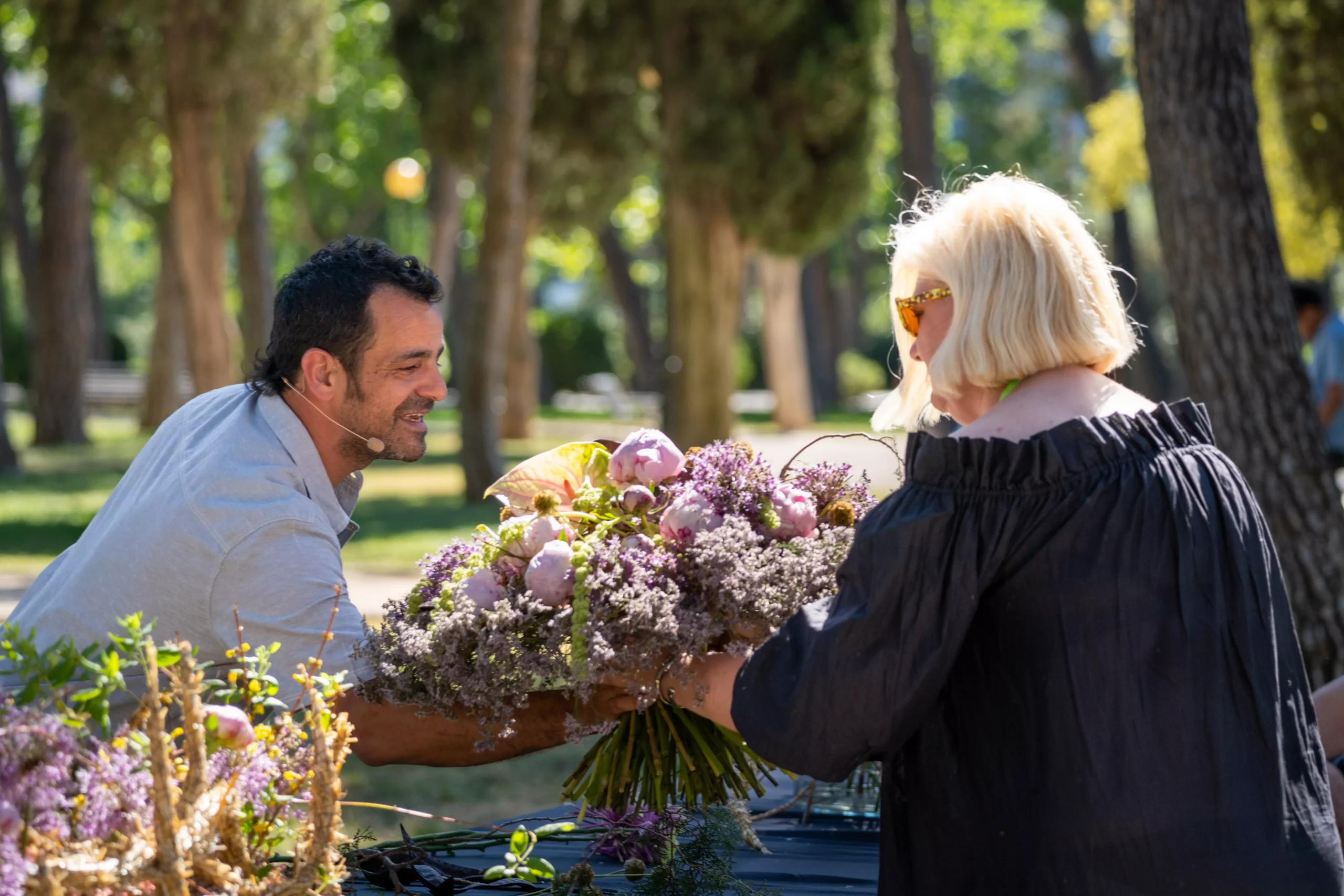 Taller Floral en Parque Grande en Zaragoza Florece 2022