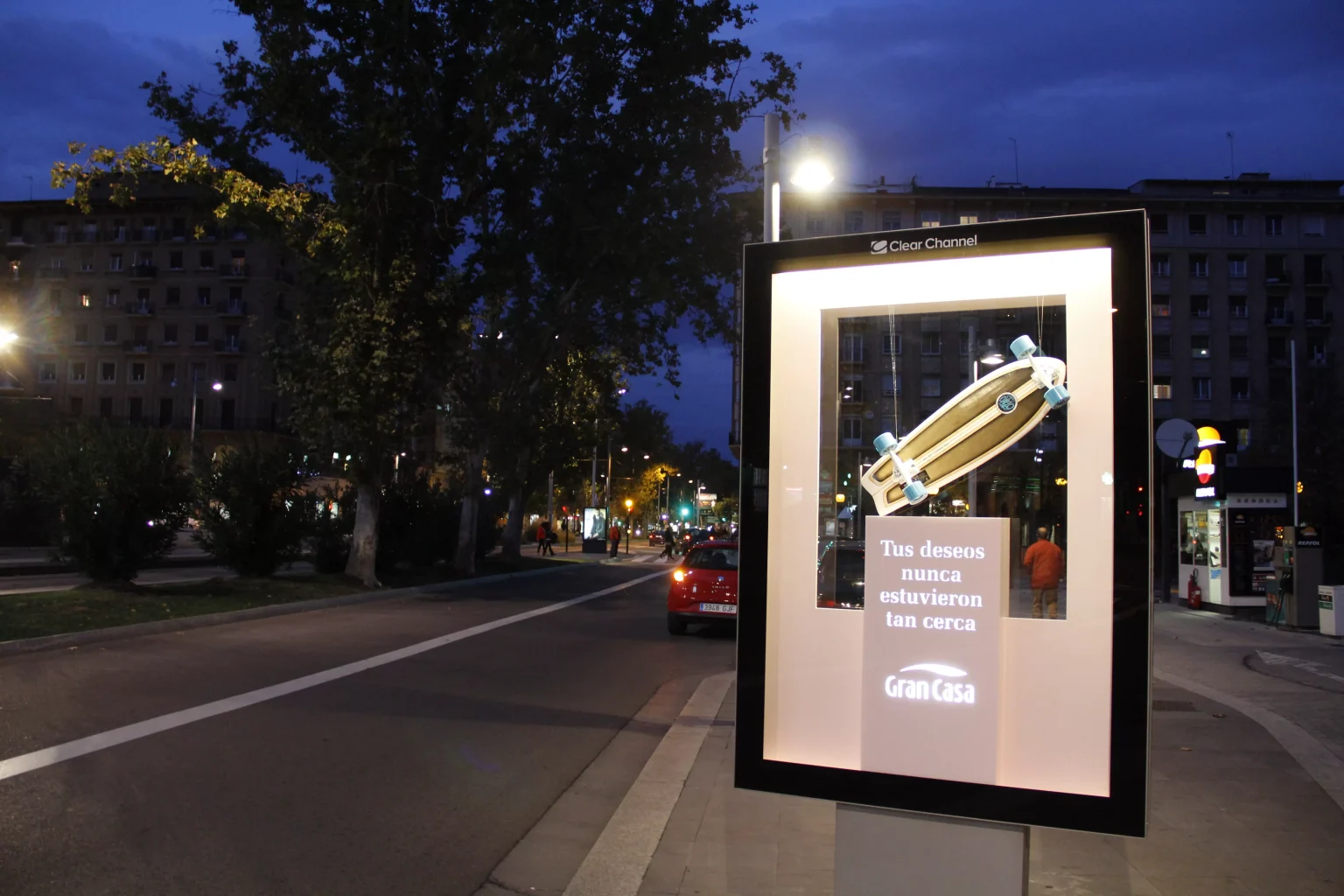 Mupi campaña publicidad de GranCasa