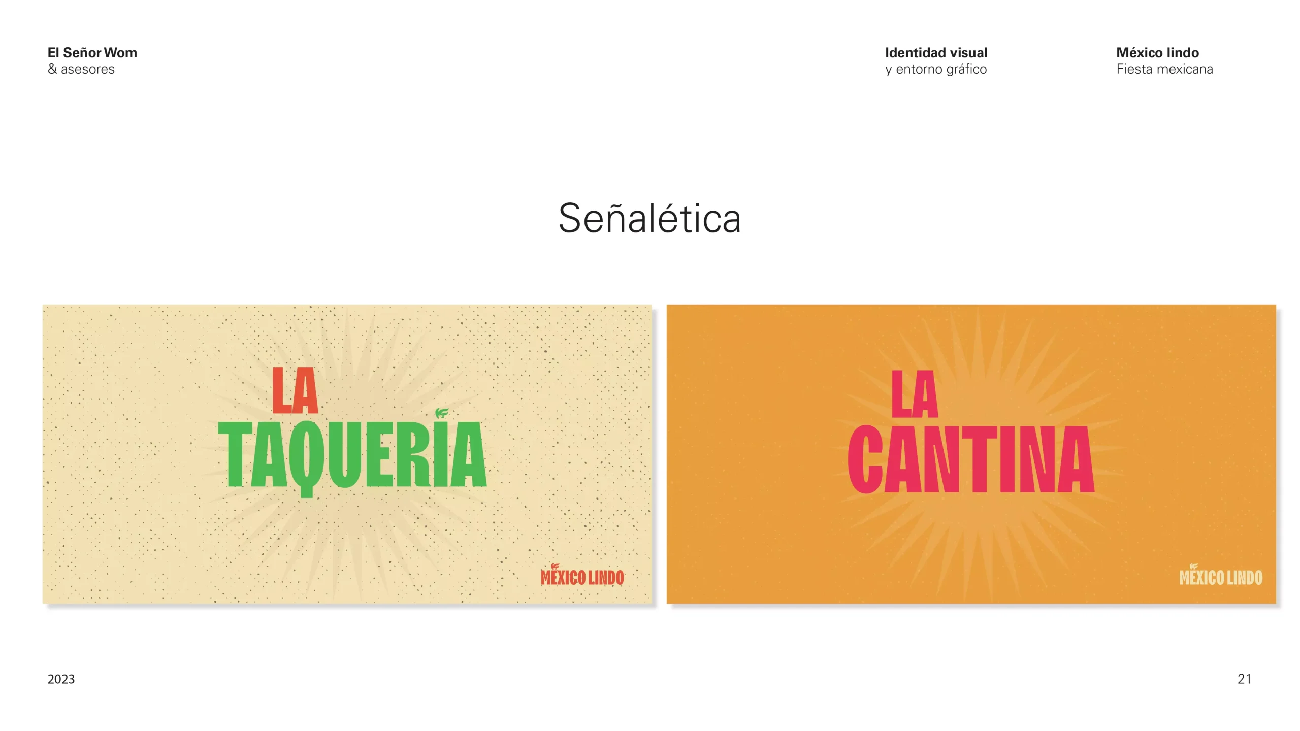 Mexico Lindo señalética