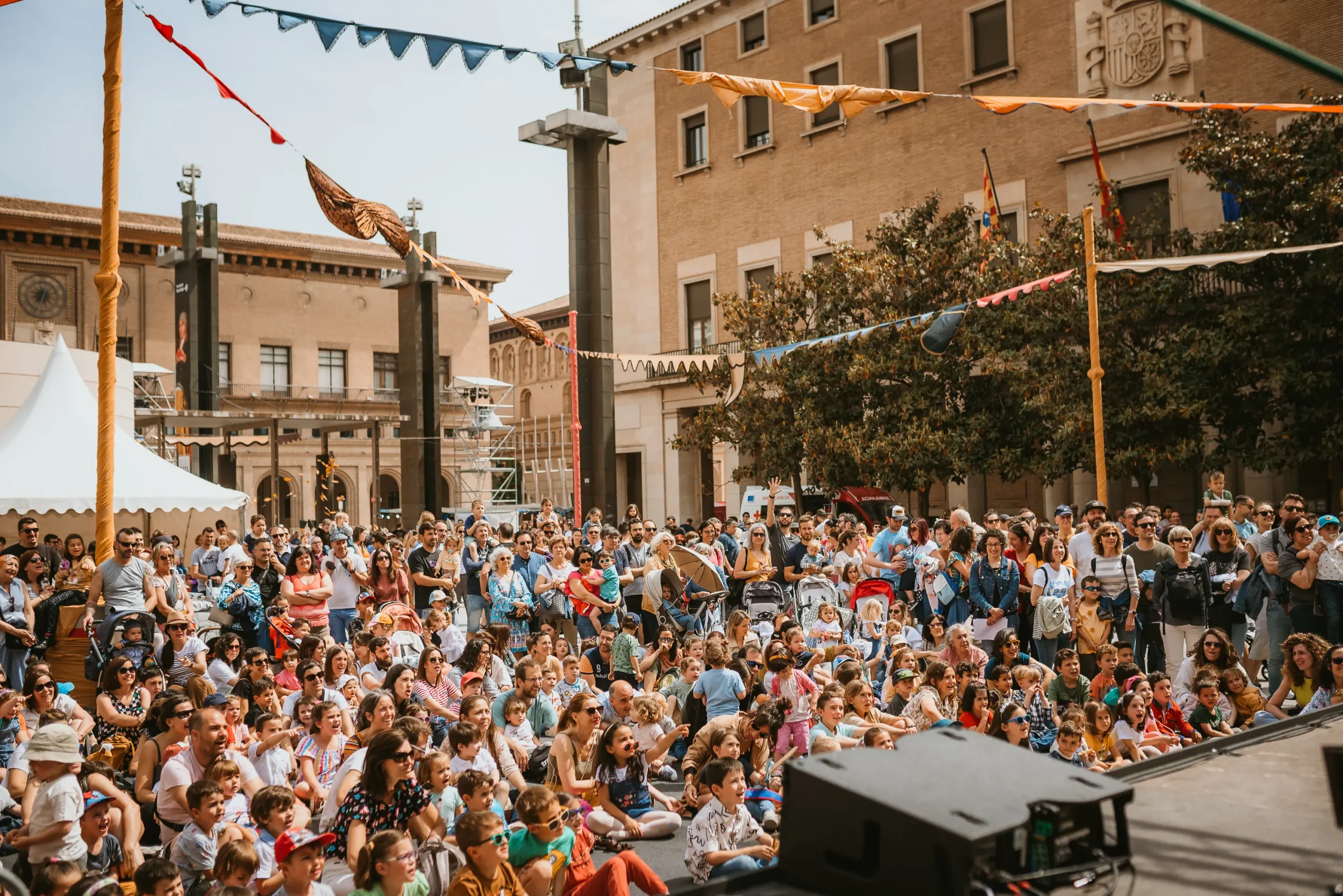 Público en las Fiestas Goyescas 2023