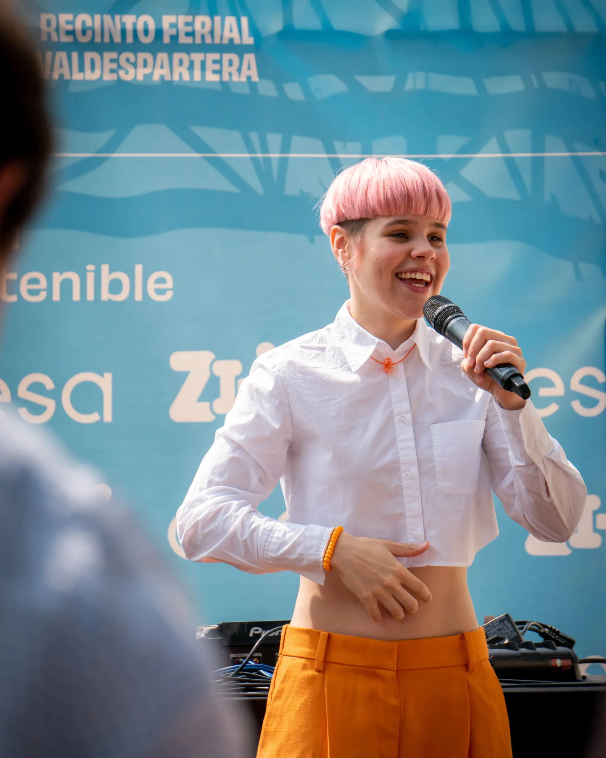Rada Mancy en la presentación de Endesa y Espacio Zity