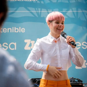 Rada Mancy en la presentación de Endesa y Espacio Zity